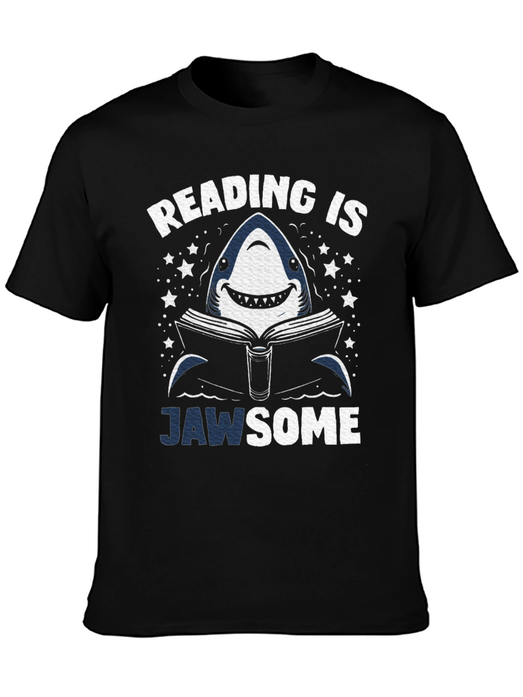 Reading is Jawsome Shark Graphic Tee