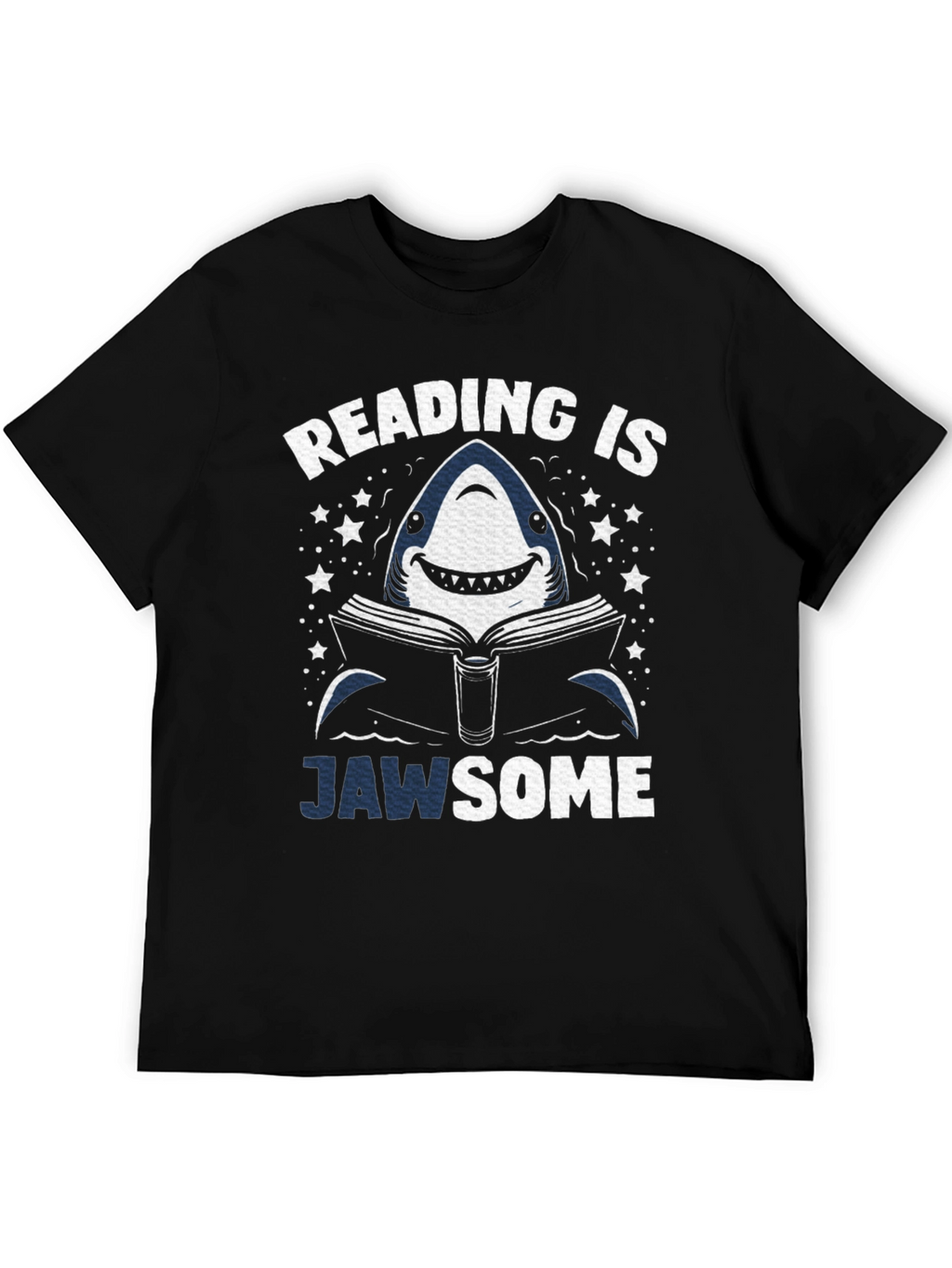 Reading is Jawsome Shark Graphic Tee