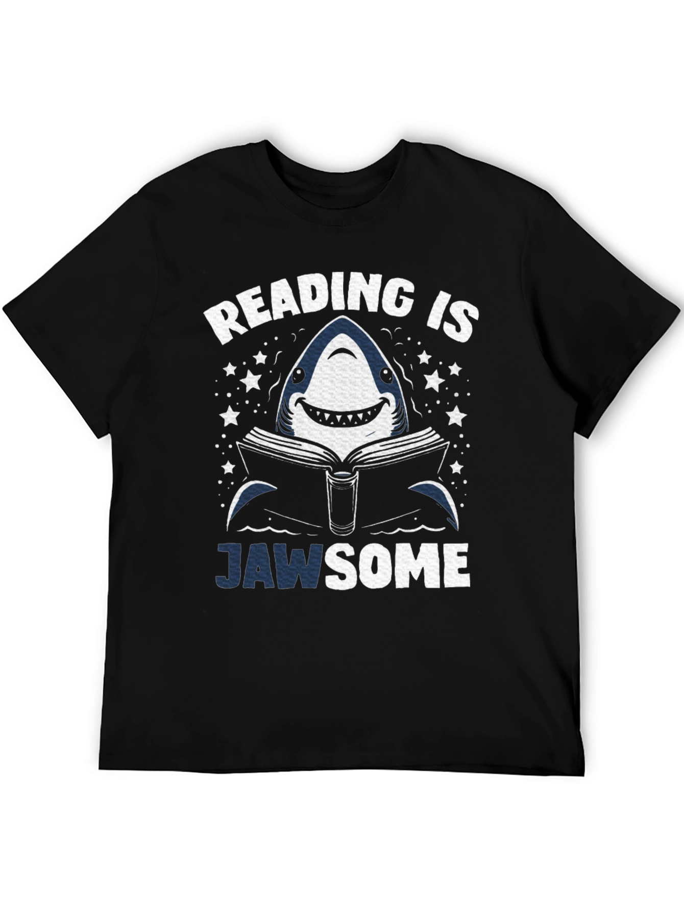 Reading is Jawsome Shark Graphic Tee