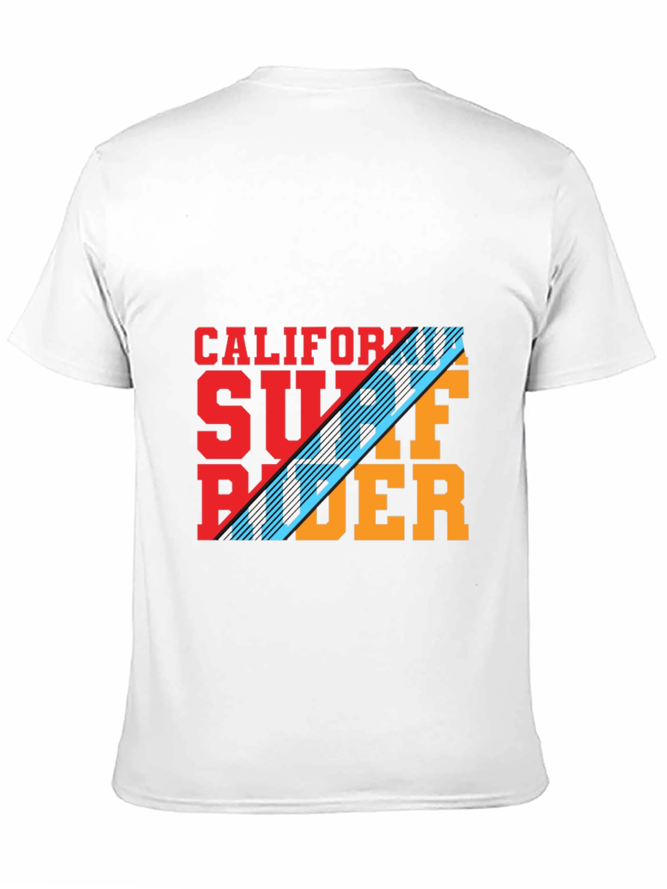 California Surf Rider Graphic Tee - Trendy Casual Style