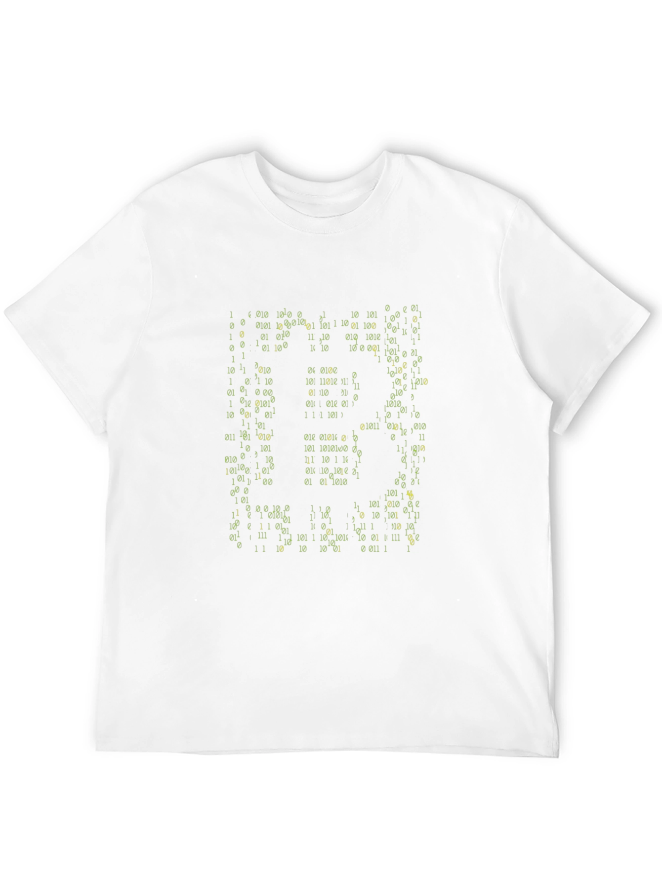 Binary Code Graphic T-Shirt - Geek Style