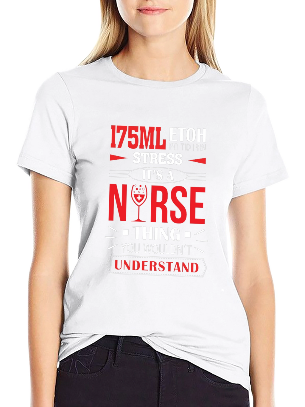 Nurse 175ML ETOH Novelty Graphic T-Shirt