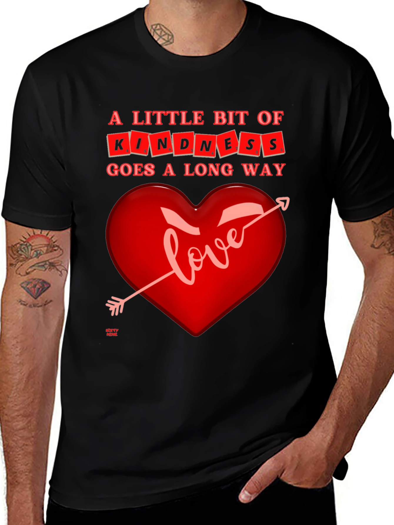 Kindness & Love Heart T-Shirt