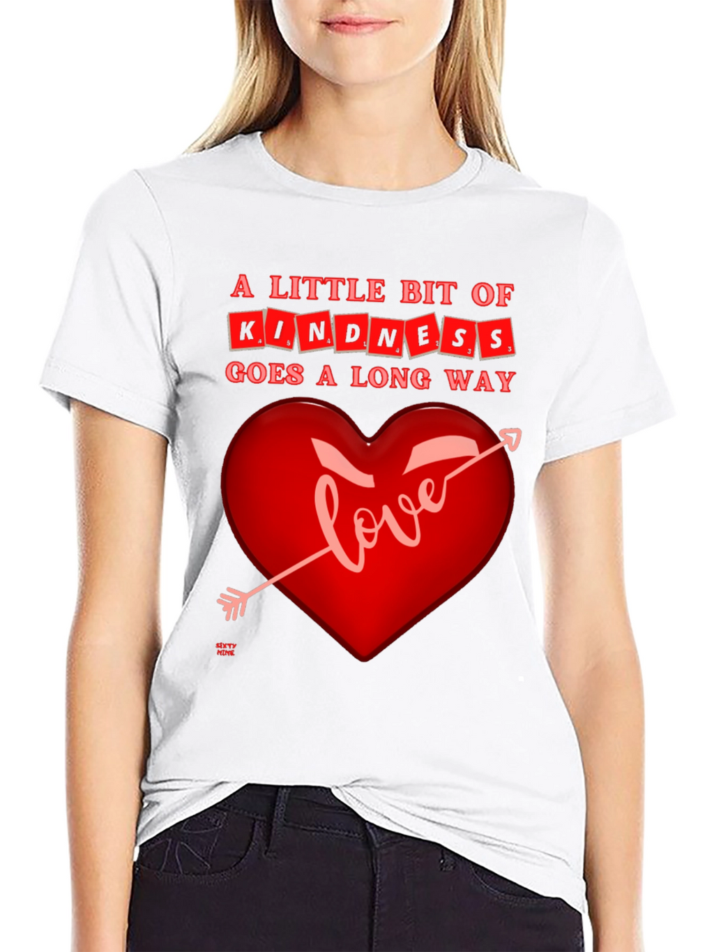 Kindness & Love Heart T-Shirt