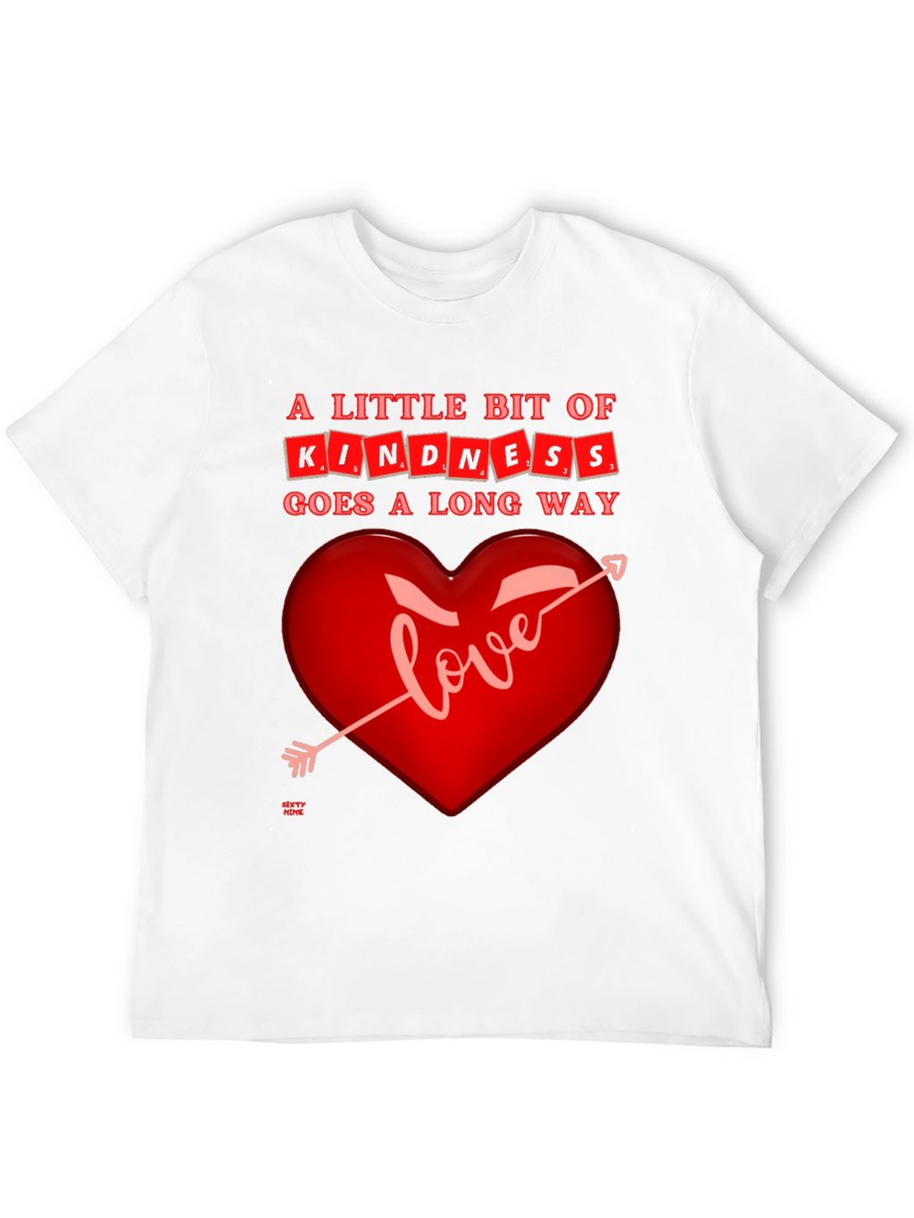 Kindness & Love Heart T-Shirt