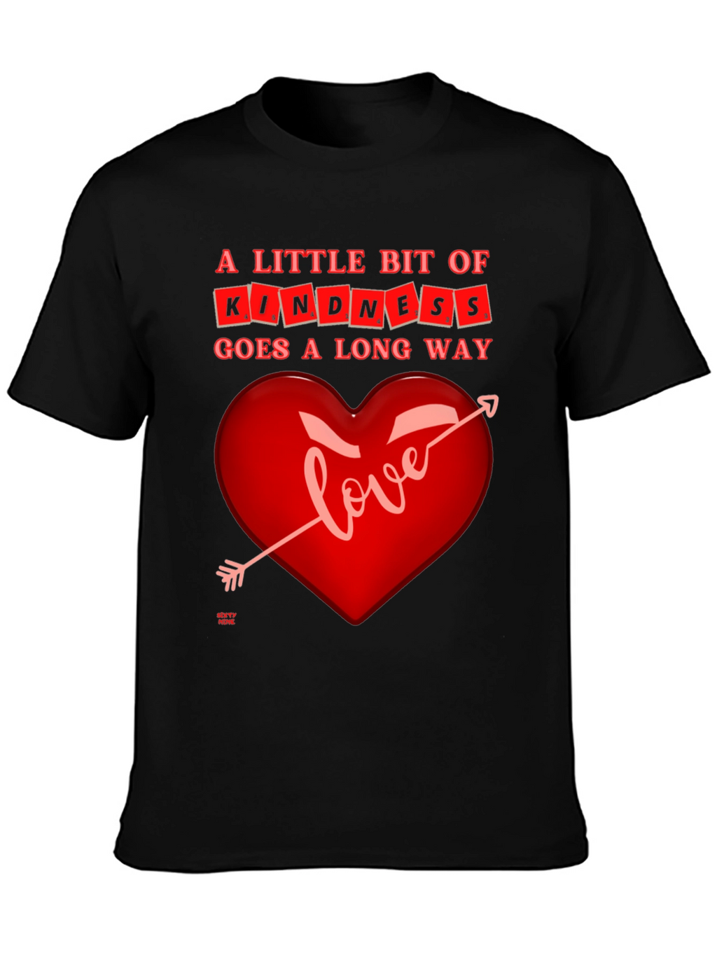 Kindness & Love Heart T-Shirt