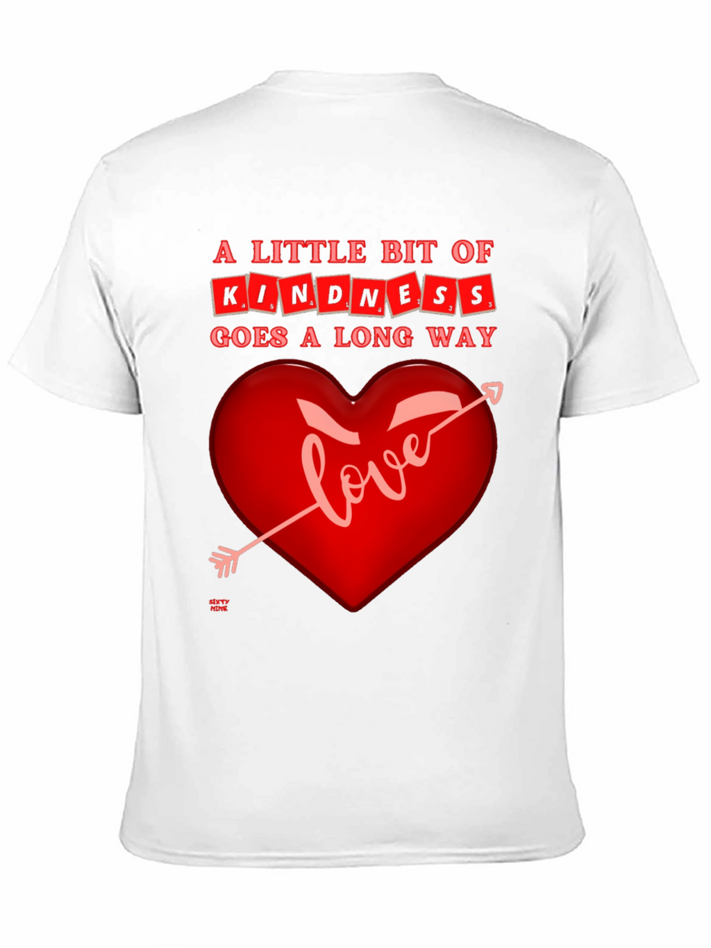 Kindness & Love Heart T-Shirt