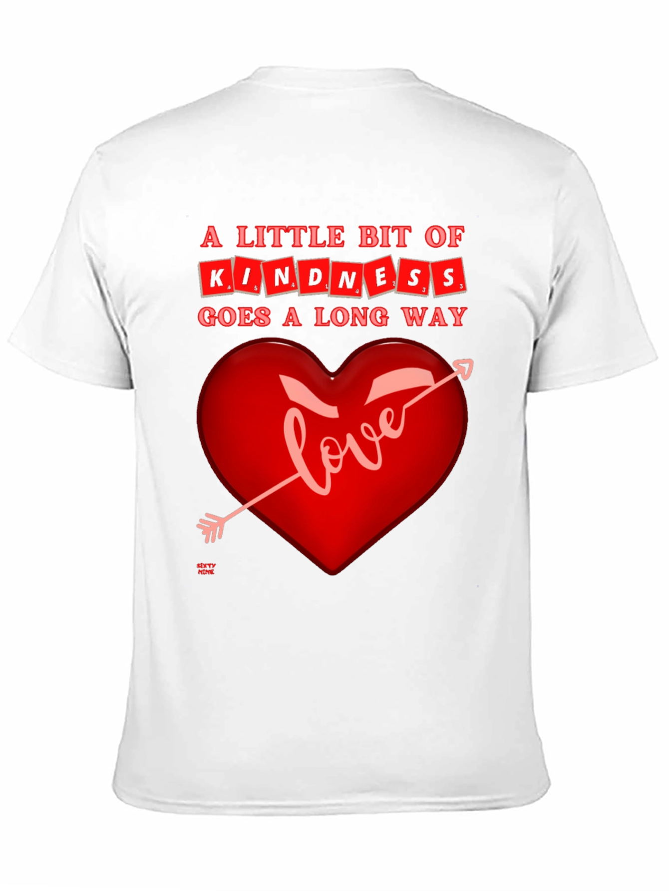 Kindness & Love Heart T-Shirt