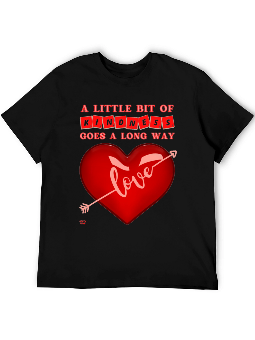 Kindness & Love Heart T-Shirt