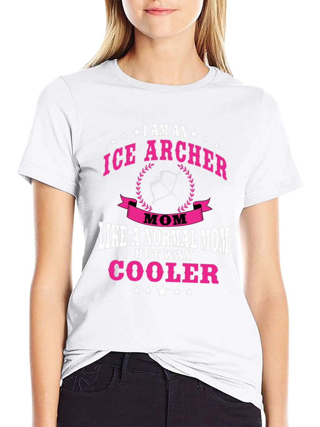 Ice Archer Mom Novelty Graphic T-Shirt
