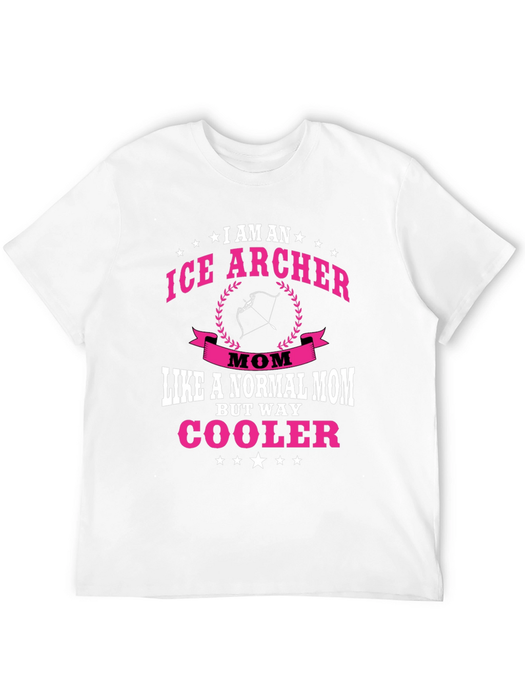 Ice Archer Mom Novelty Graphic T-Shirt