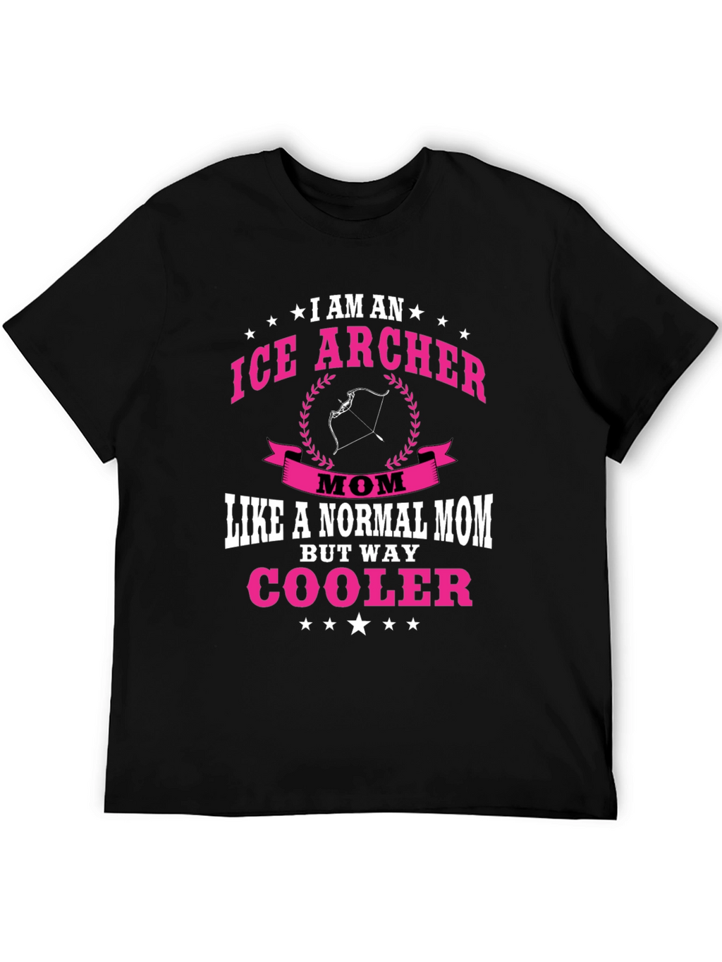 Ice Archer Mom Novelty Graphic T-Shirt
