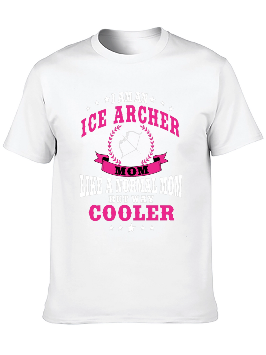 Ice Archer Mom Novelty Graphic T-Shirt