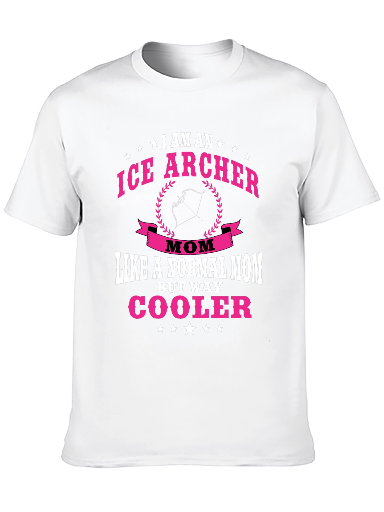 Ice Archer Mom Novelty Graphic T-Shirt