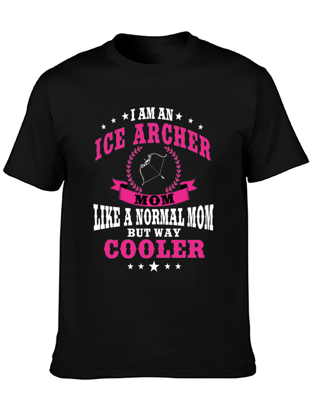 Ice Archer Mom Novelty Graphic T-Shirt