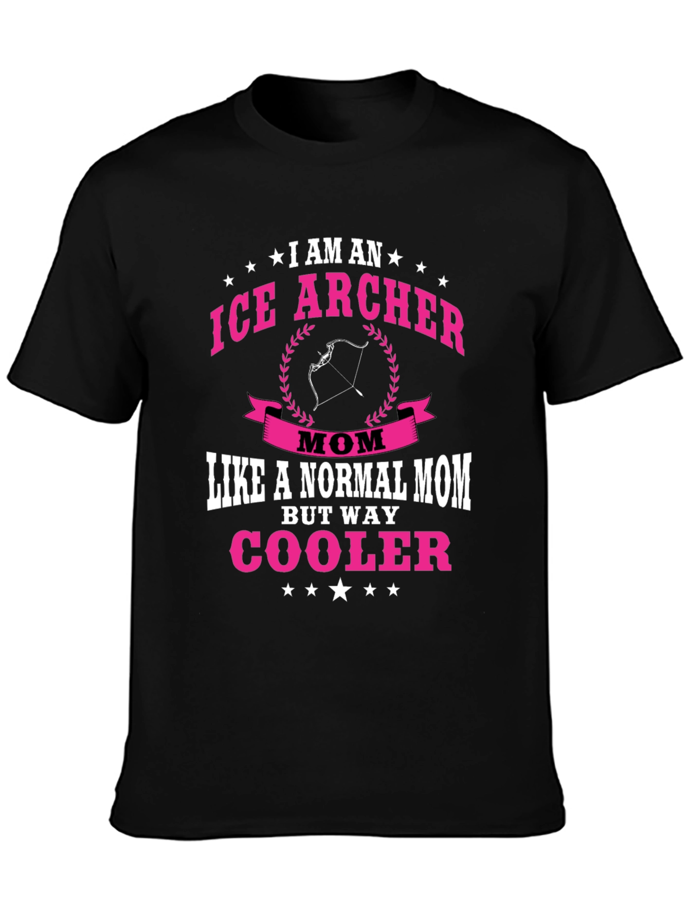 Ice Archer Mom Novelty Graphic T-Shirt