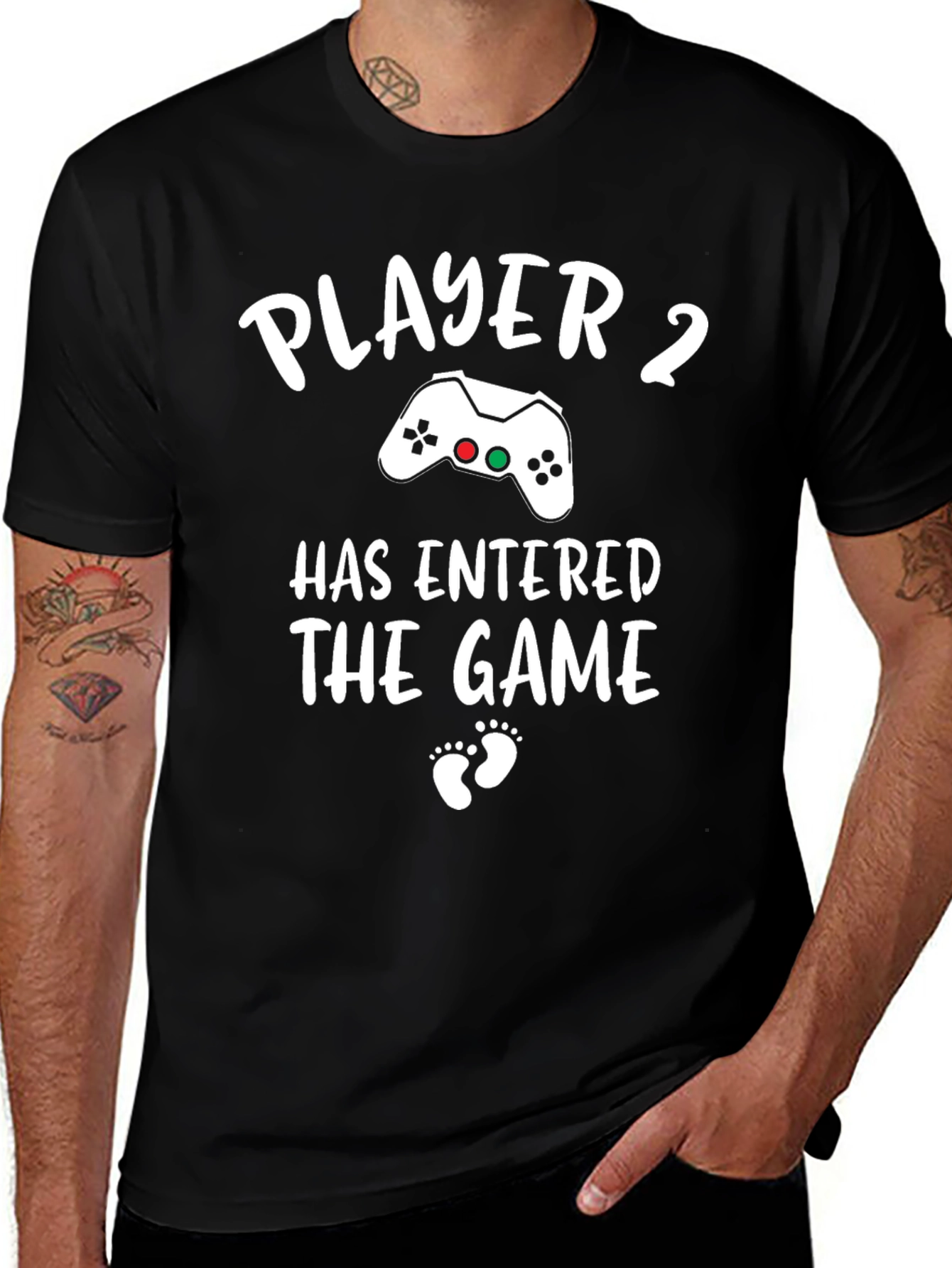 Player 2 Has Entered the Game - Pregnancy Reveal T-Shirt