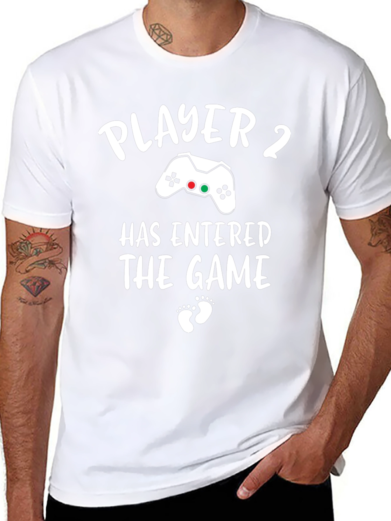 Player 2 Has Entered the Game - Pregnancy Reveal T-Shirt