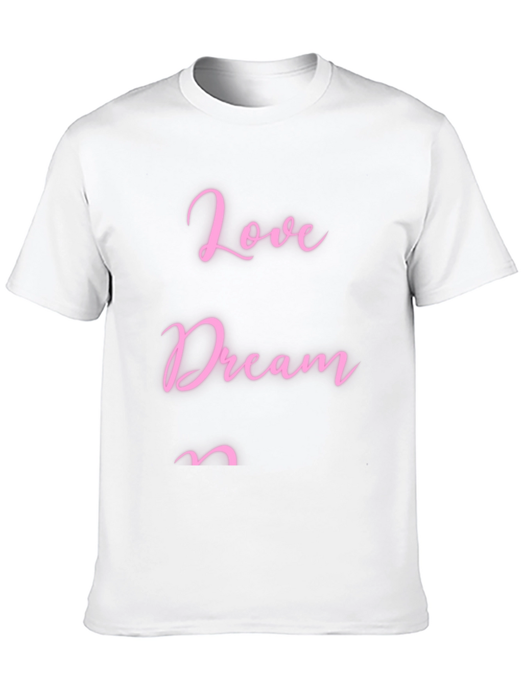 Love Dream T-Shirt - Stylish Black Tee