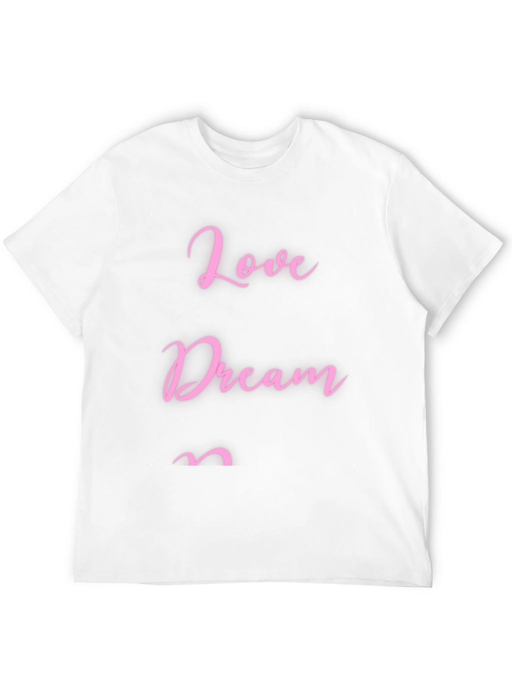 Love Dream T-Shirt - Stylish Black Tee