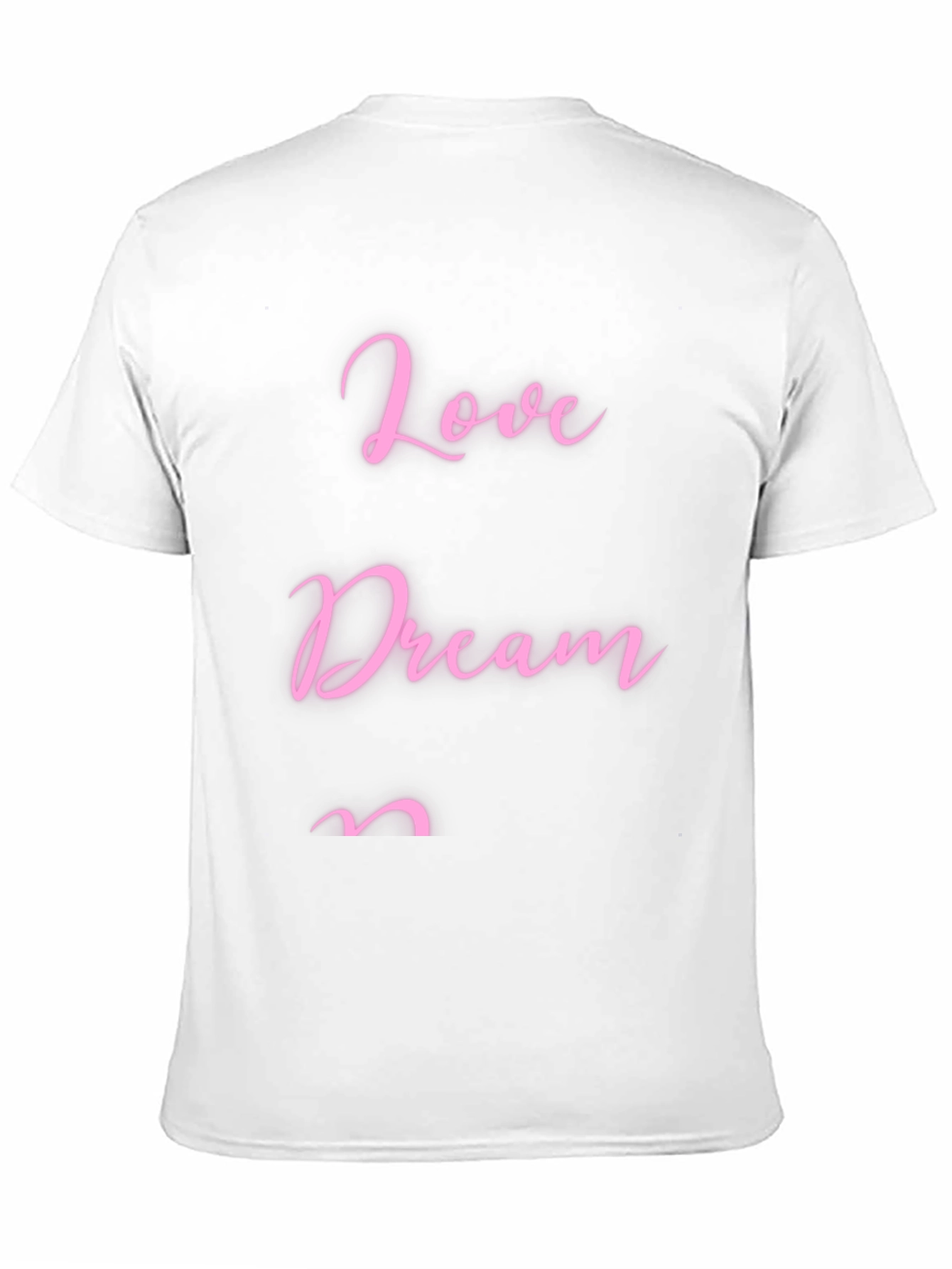 Love Dream T-Shirt - Stylish Black Tee