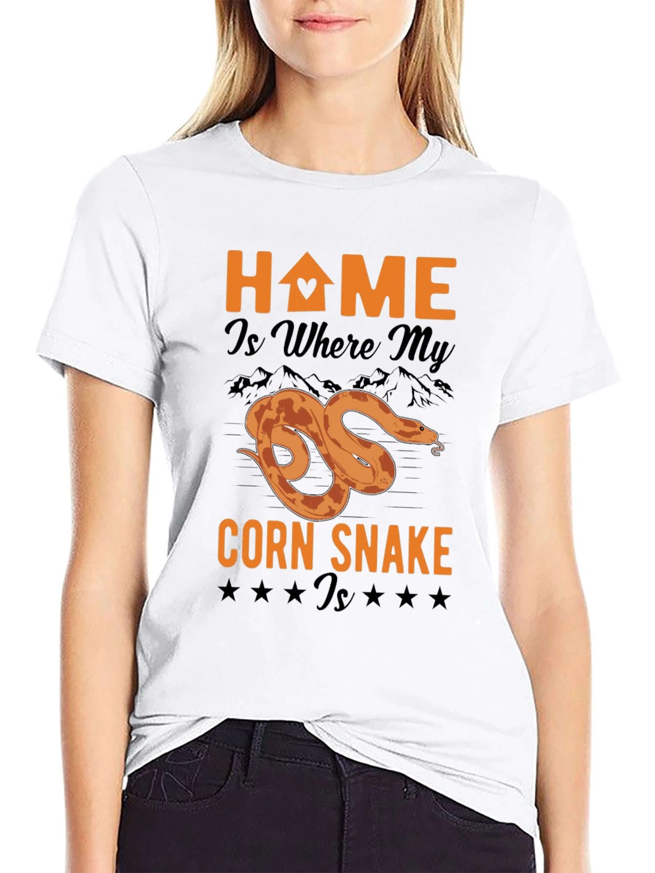 Corn Snake Home T-Shirt - Reptile Lover Tee