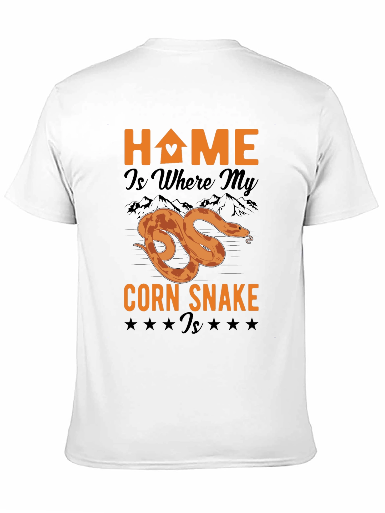 Corn Snake Home T-Shirt - Reptile Lover Tee