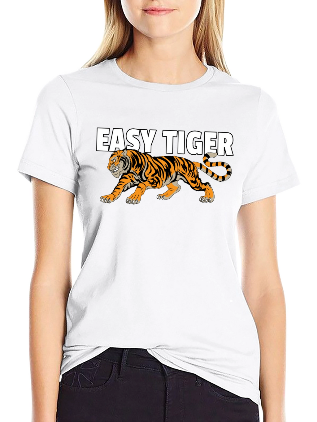 Easy Tiger Graphic T-Shirt -  Comfortable & Stylish