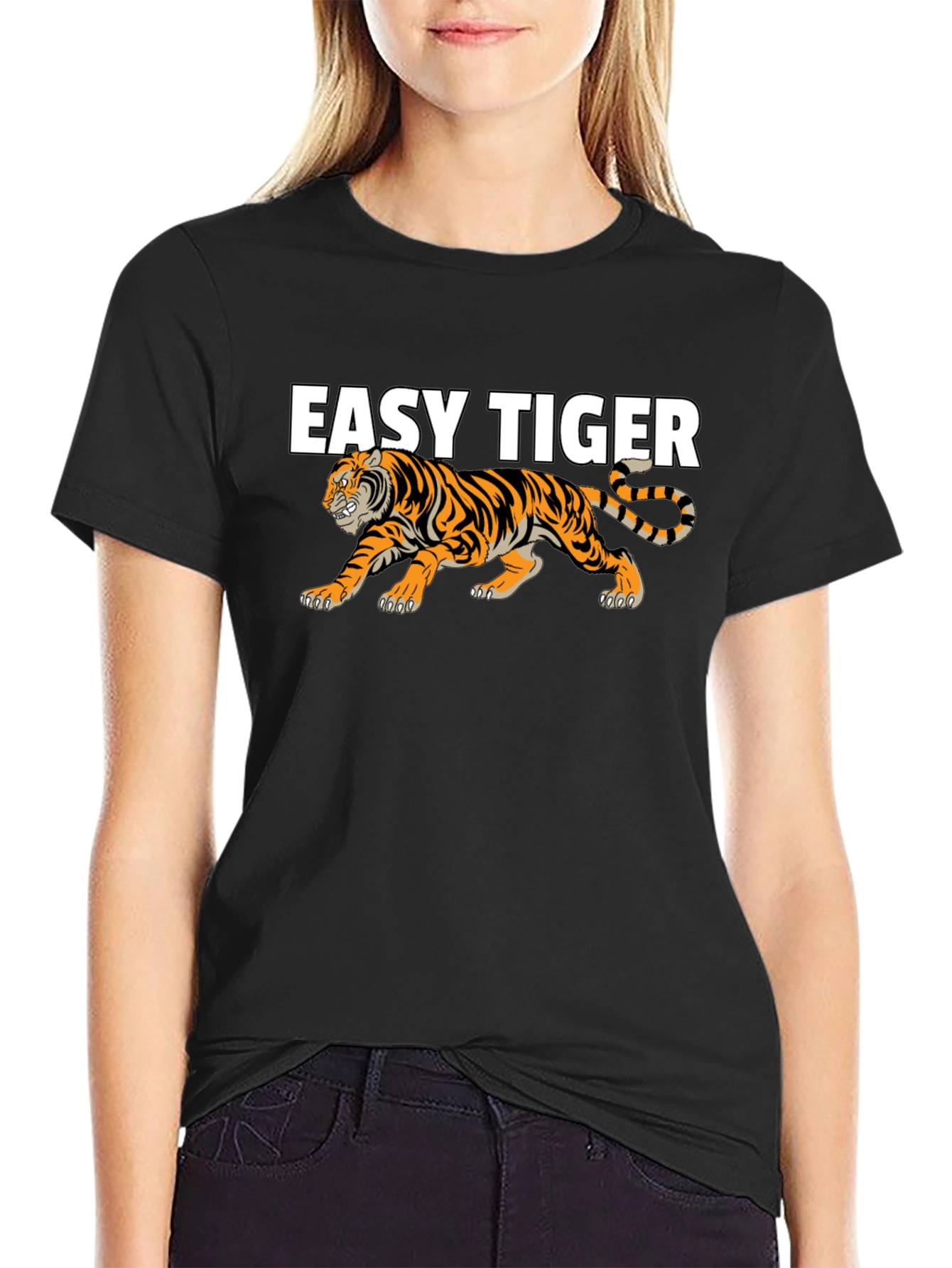Easy Tiger Graphic T-Shirt -  Comfortable & Stylish