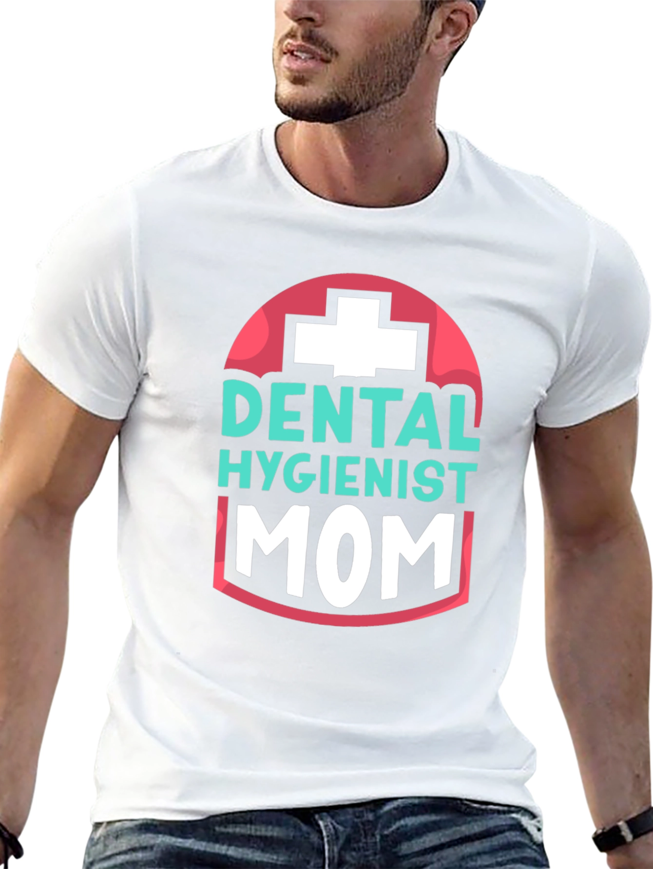 Dental Hygienist Mom T-Shirt - Black