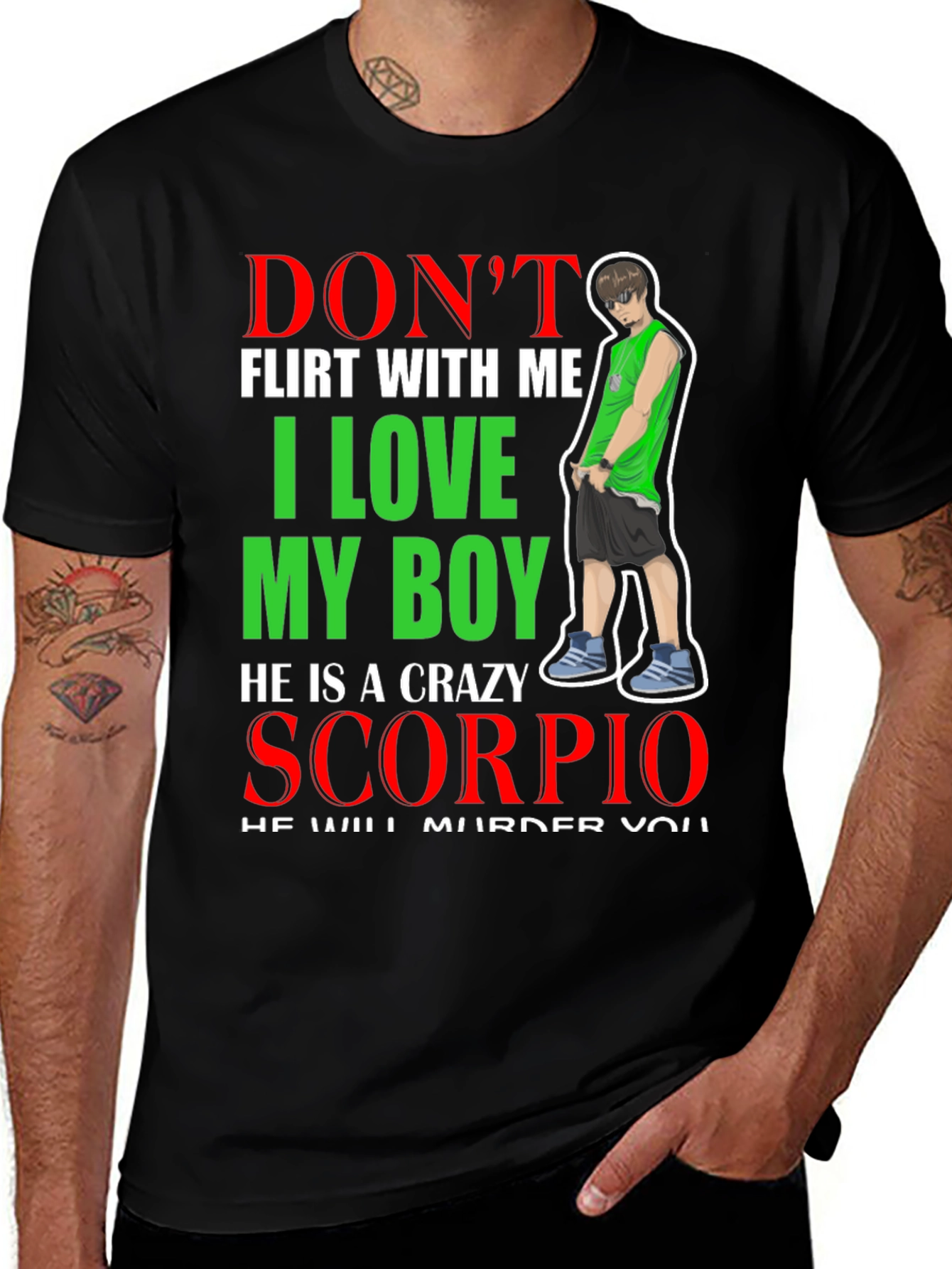 Dont Flirt With Me Graphic T-Shirt