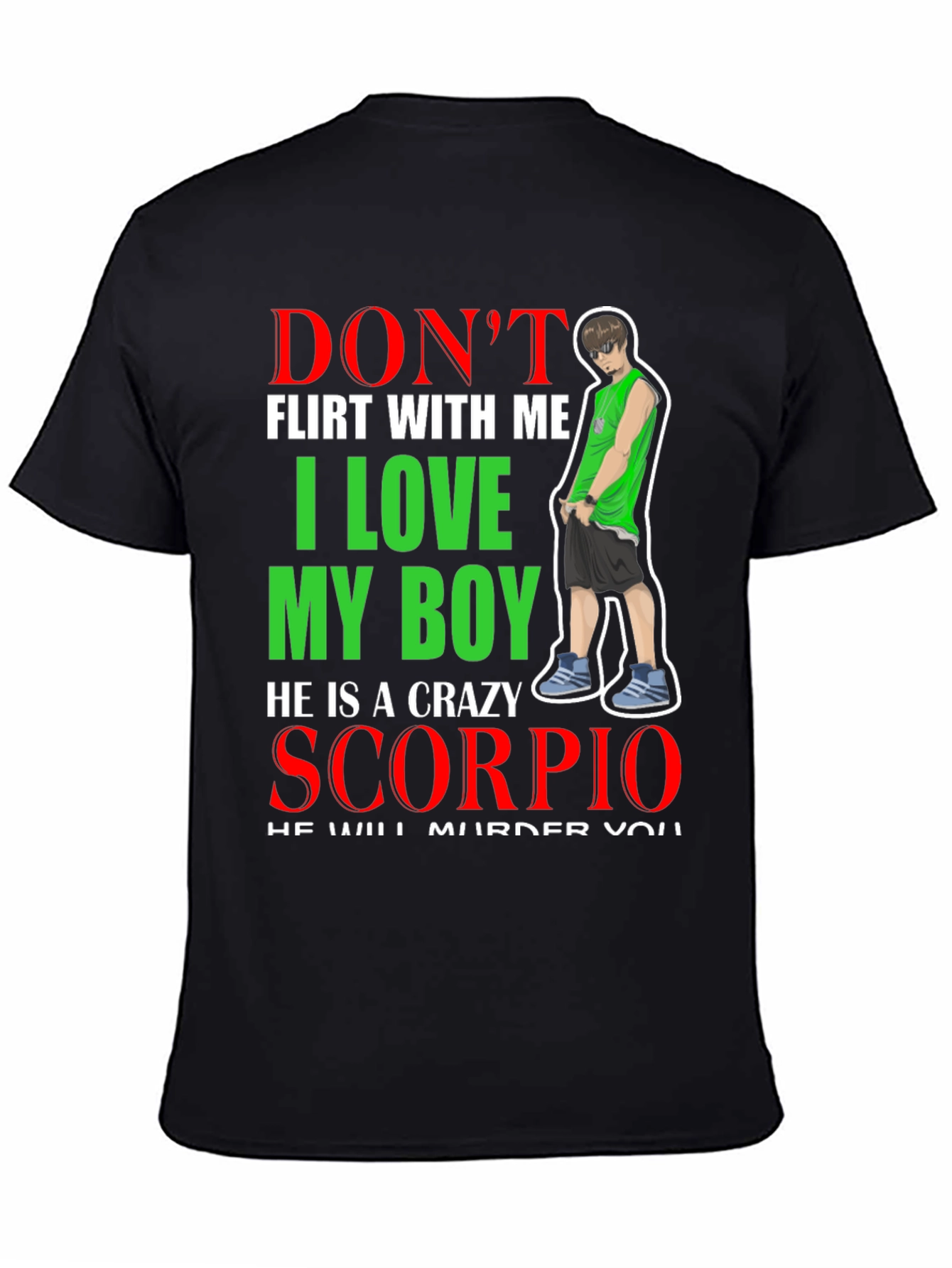 Dont Flirt With Me Graphic T-Shirt