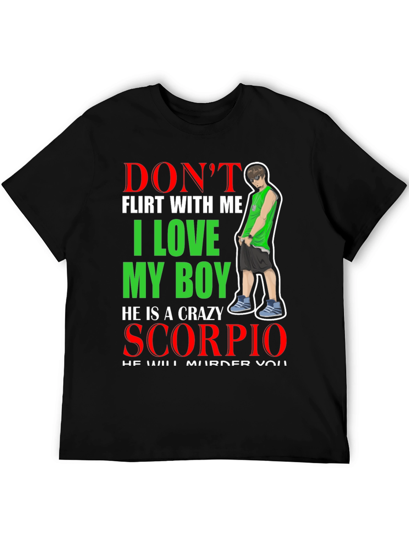 Dont Flirt With Me Graphic T-Shirt