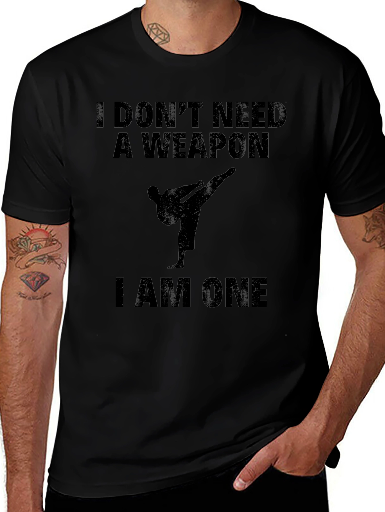 I Am One Martial Arts Graphic Tee