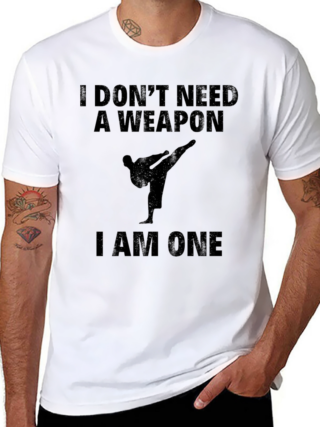 I Am One Martial Arts Graphic Tee