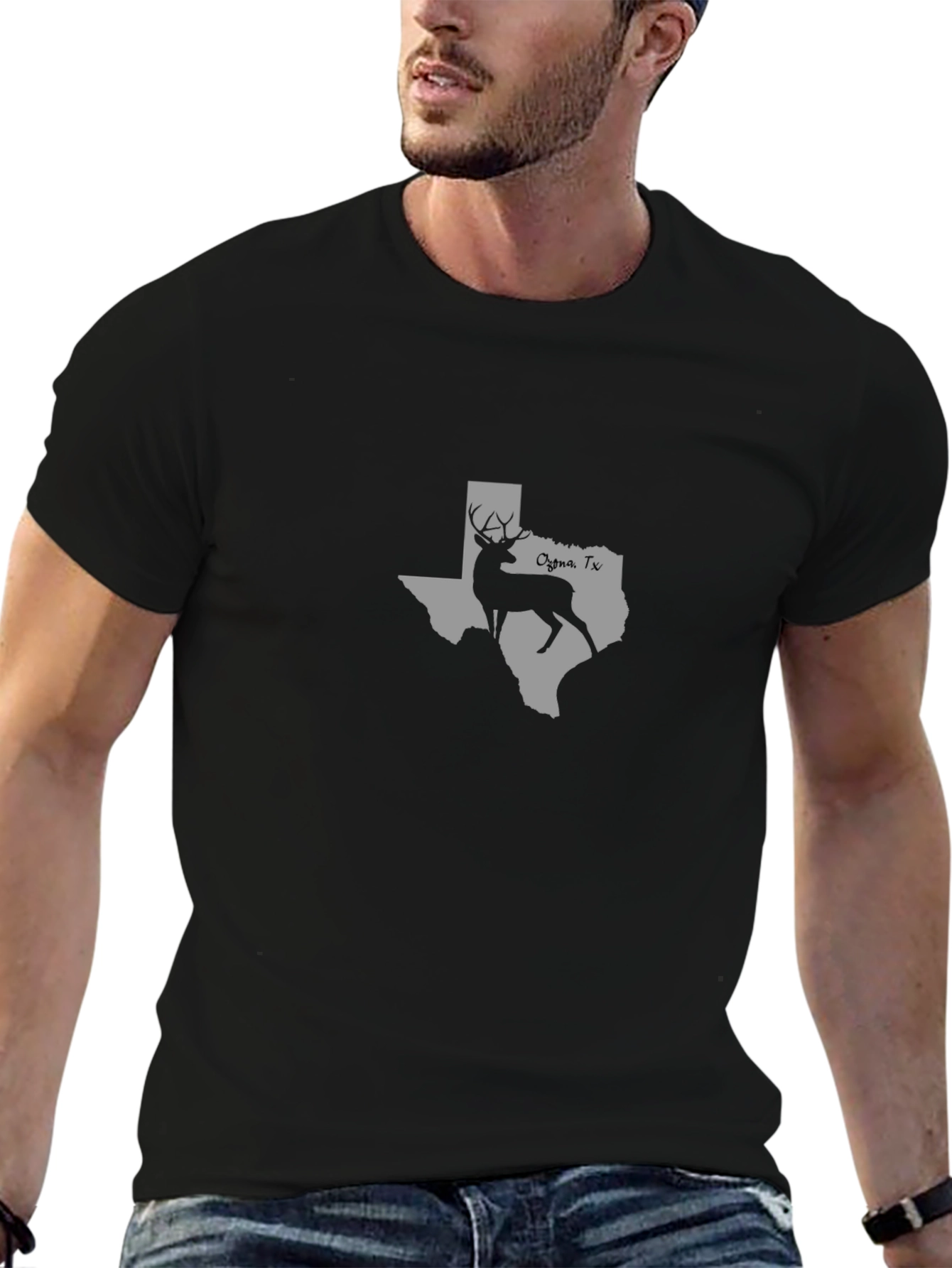 Ozona TX Deer Graphic Tee - Texas Pride