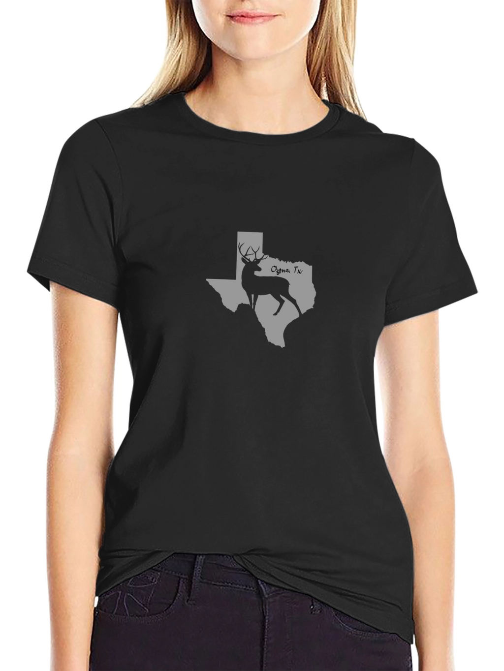 Ozona TX Deer Graphic Tee - Texas Pride