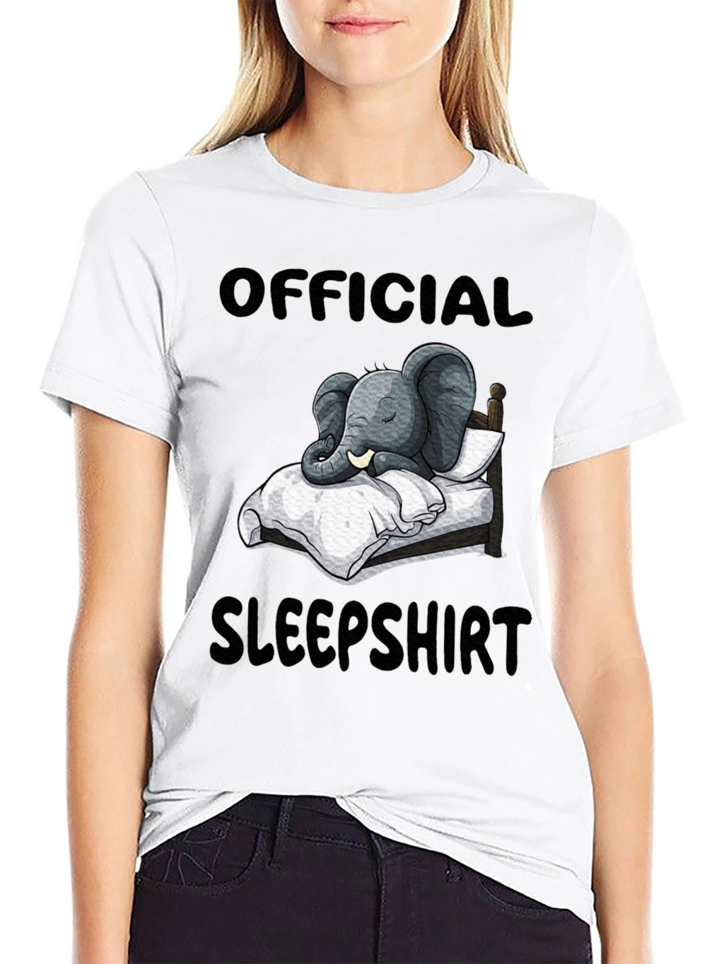 Official Sleepshirt: Elephant Pajama Tee
