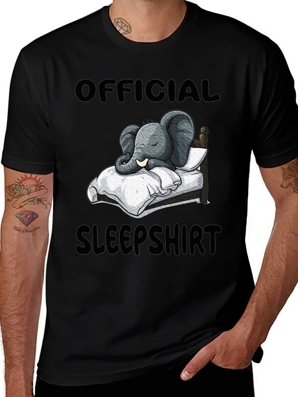 Official Sleepshirt: Elephant Pajama Tee