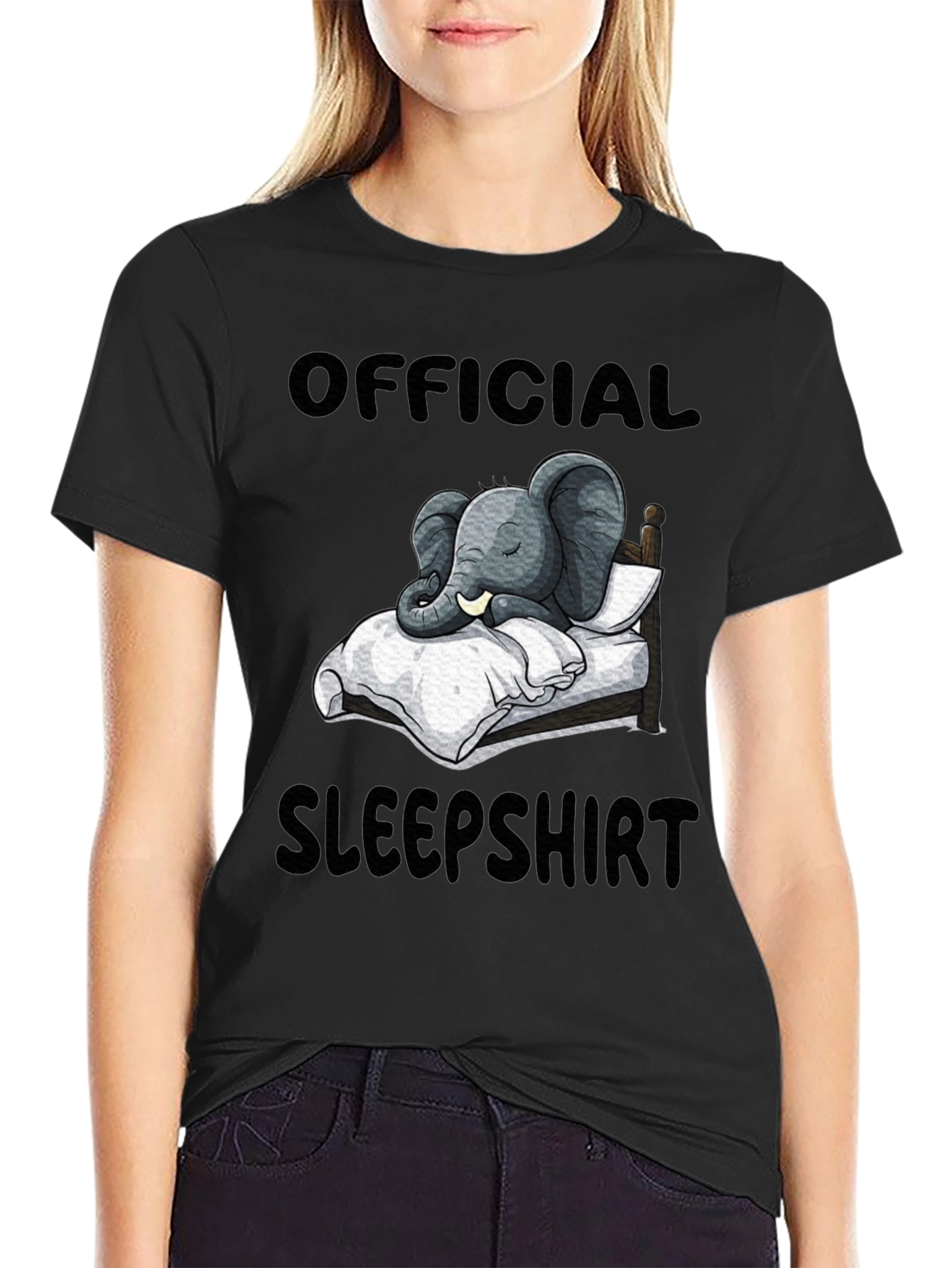 Official Sleepshirt: Elephant Pajama Tee