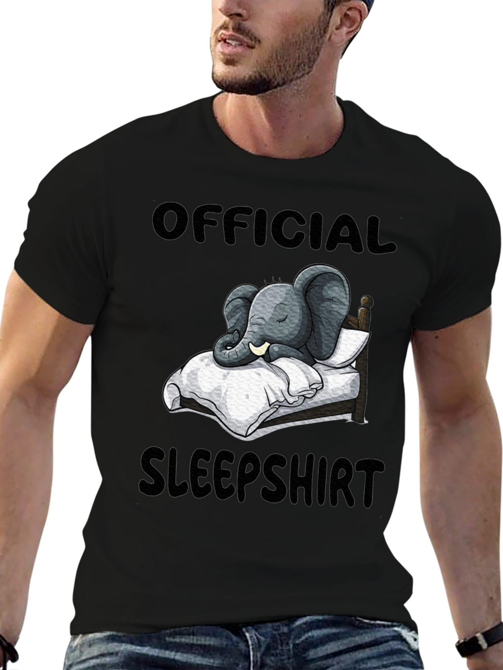 Official Sleepshirt: Elephant Pajama Tee
