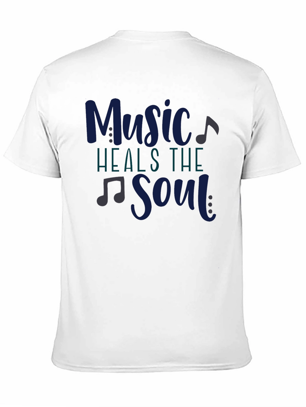Music Heals the Soul Graphic Tee - Black