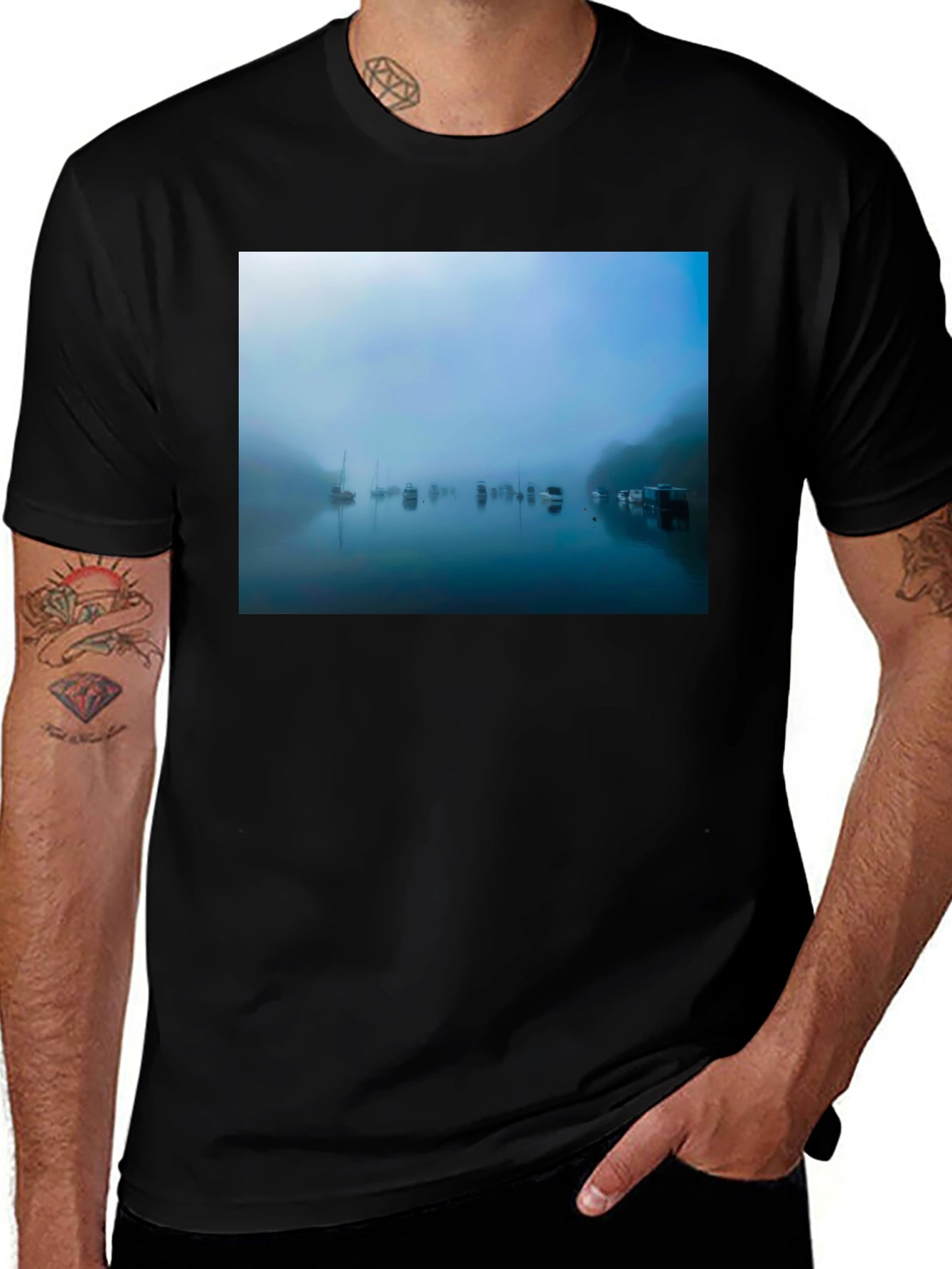 Foggy Harbor T-Shirt