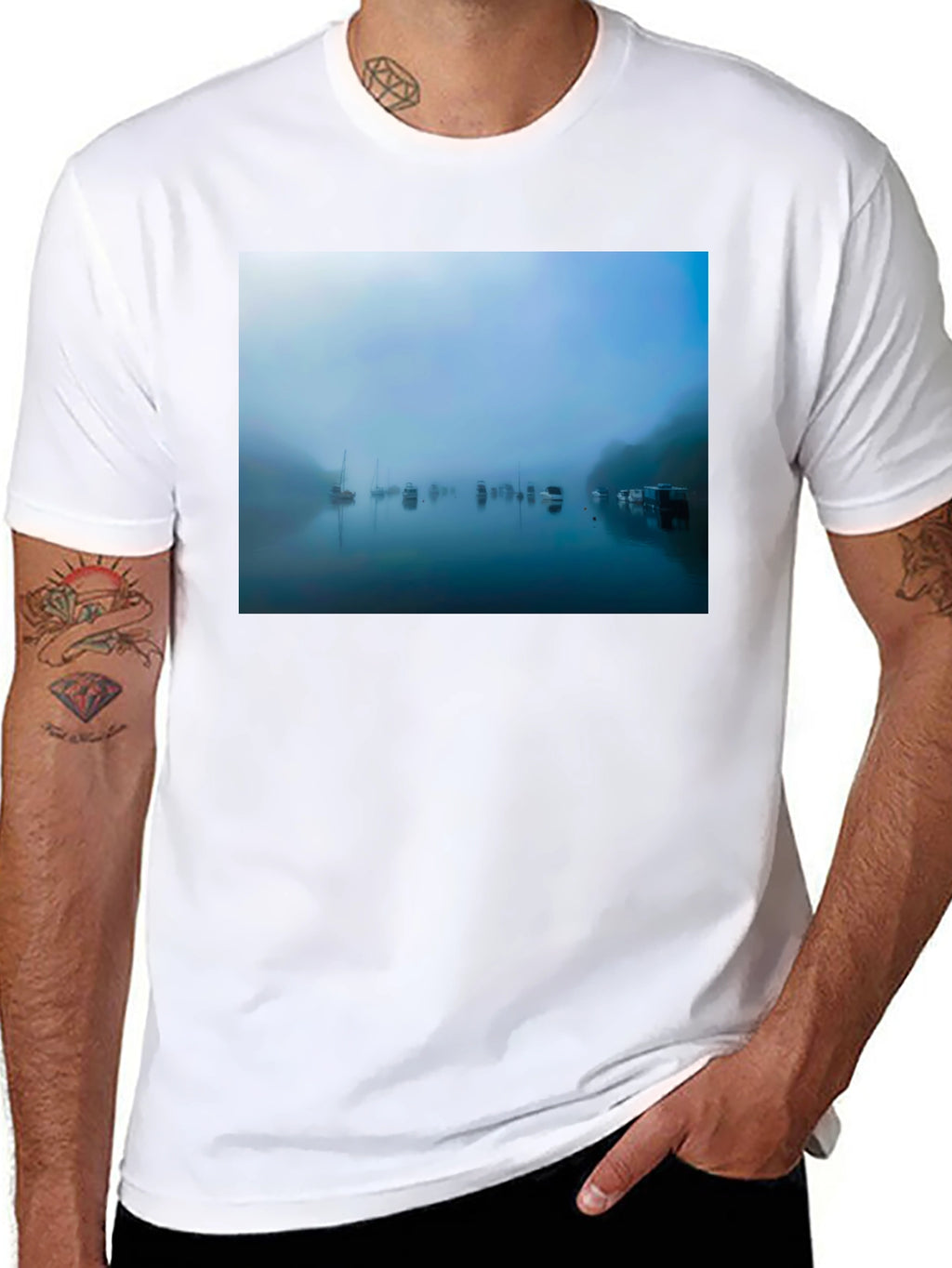Foggy Harbor T-Shirt