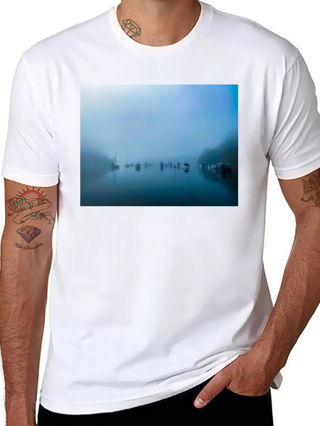 Foggy Harbor T-Shirt