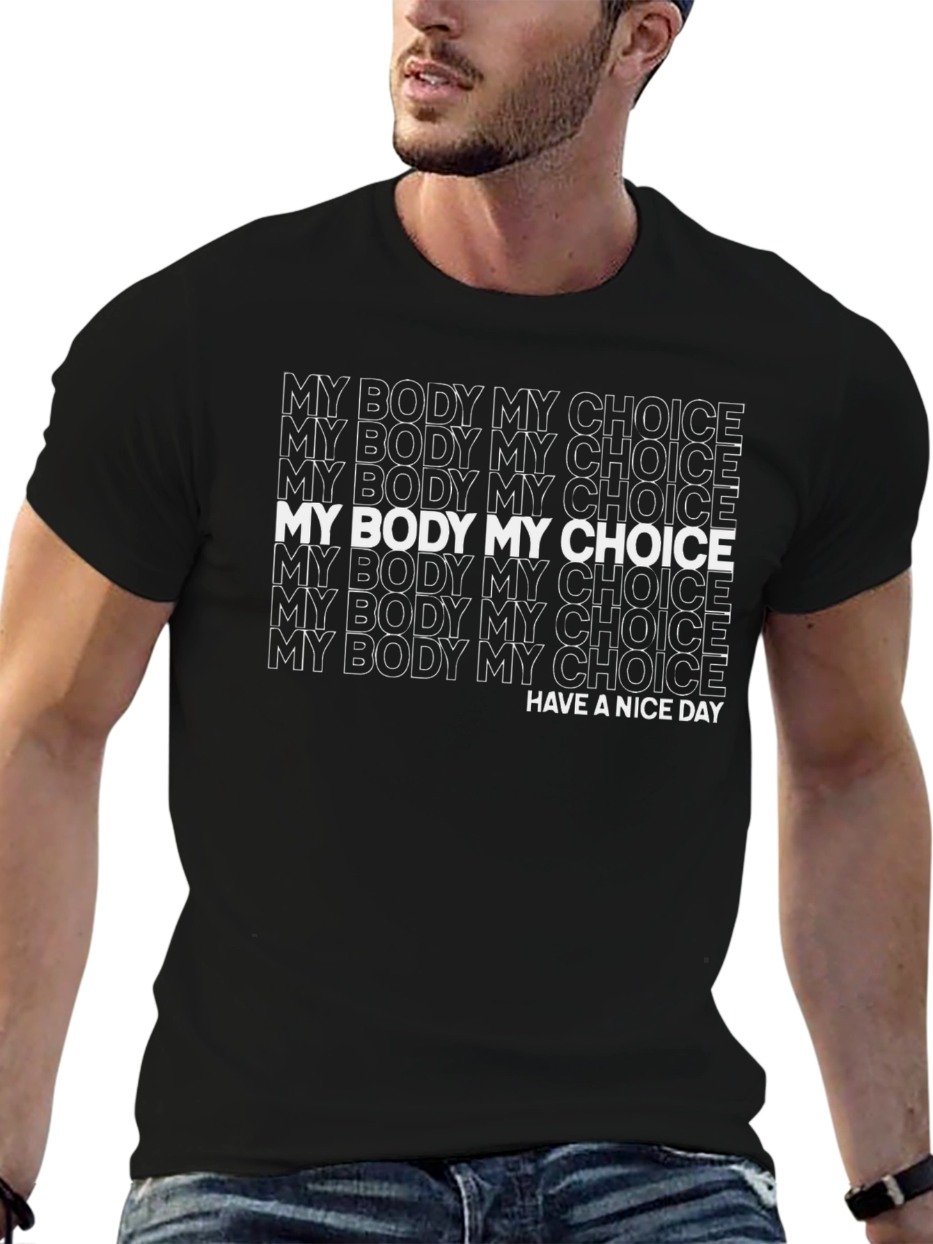 My Body My Choice Graphic T-Shirt - Pro Choice Activism Tee
