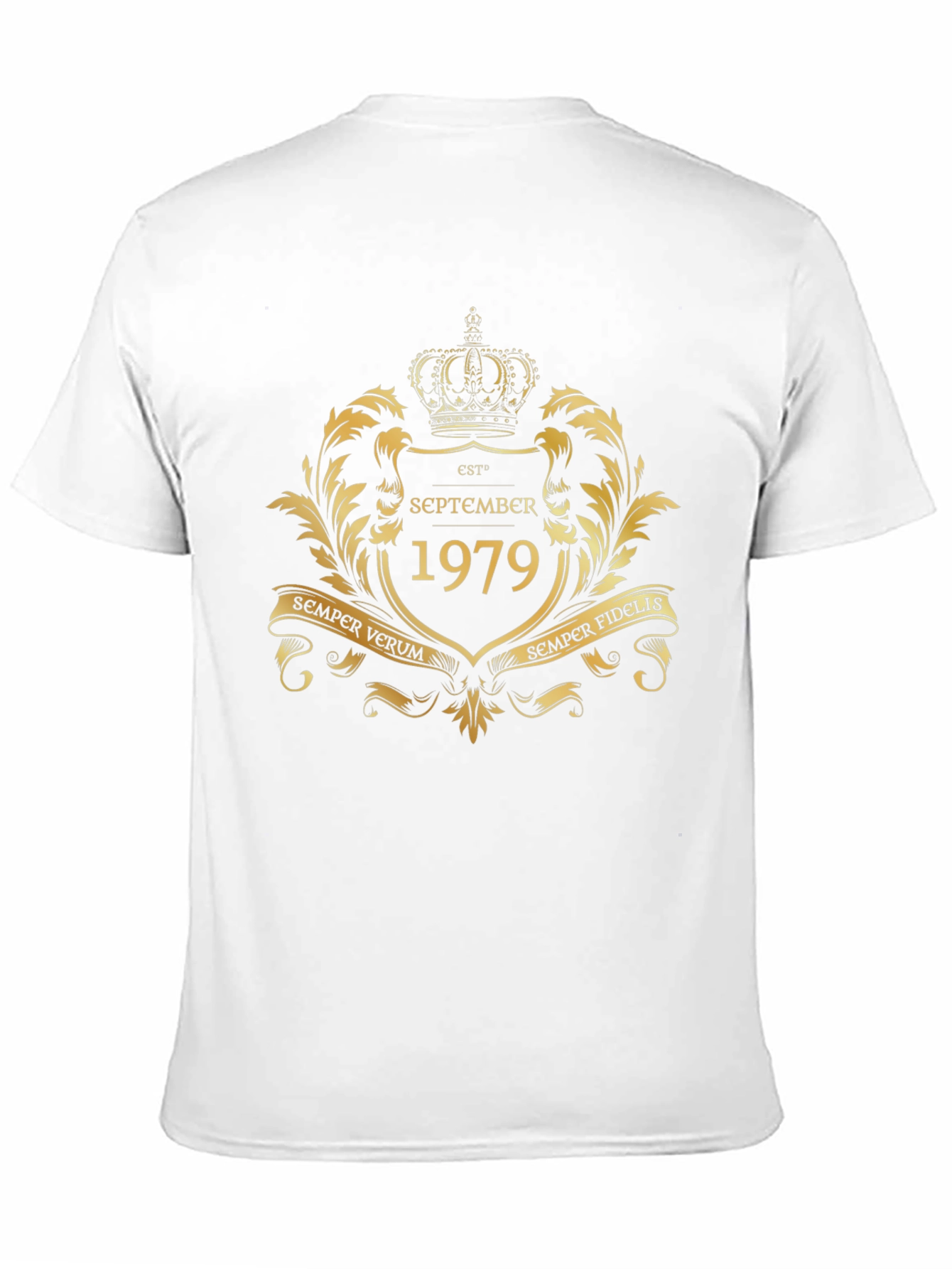 Est September 1979 T-Shirt - Vintage Birthday Gift
