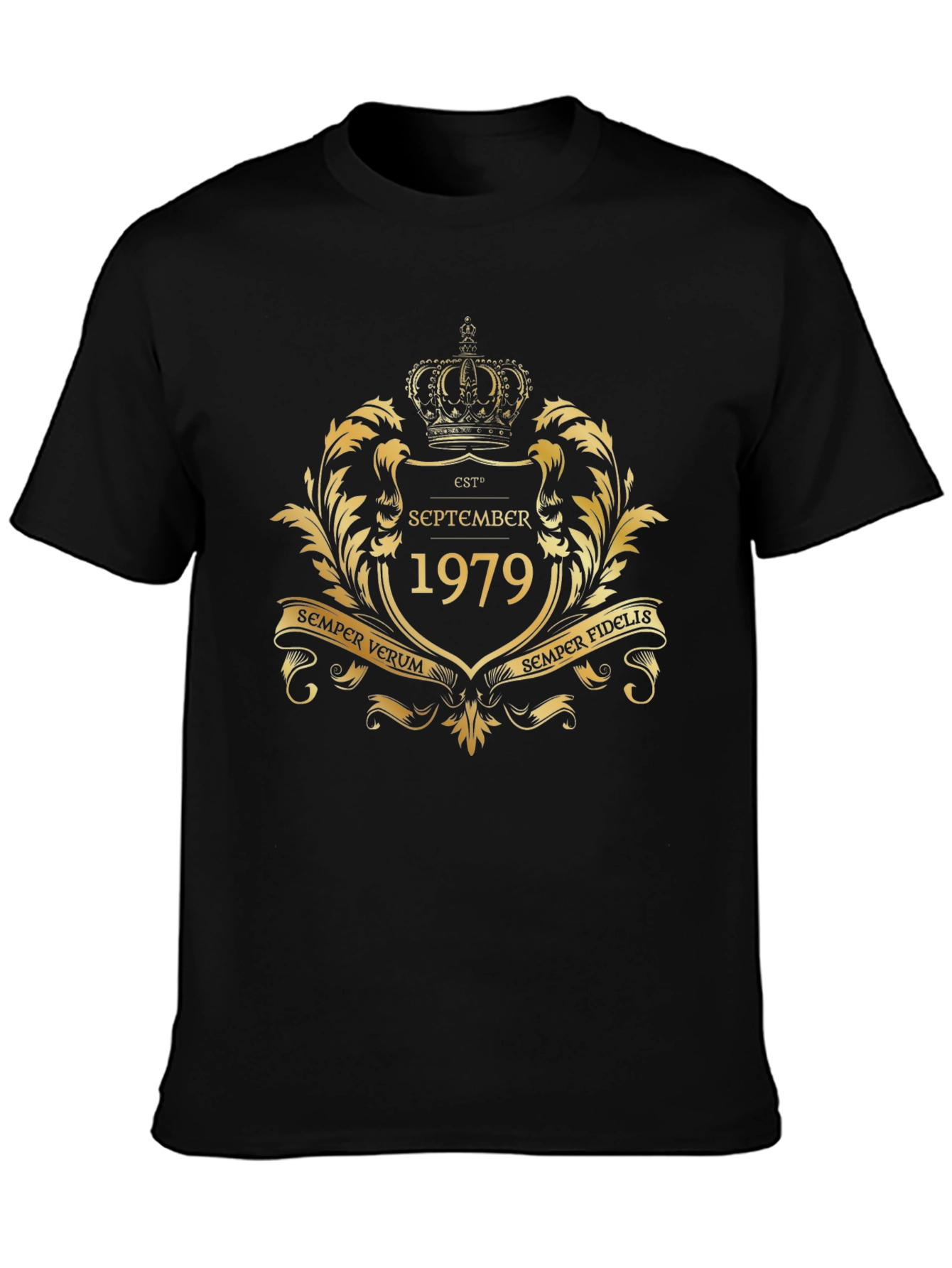 Est September 1979 T-Shirt - Vintage Birthday Gift