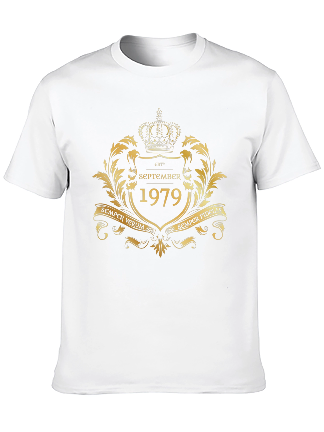 Est September 1979 T-Shirt - Vintage Birthday Gift