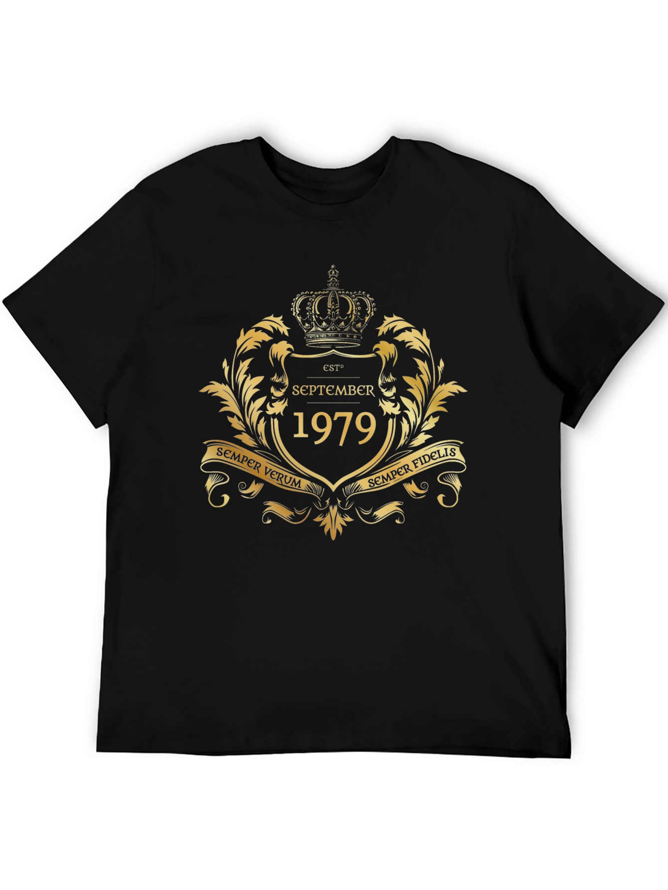 Est September 1979 T-Shirt - Vintage Birthday Gift
